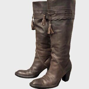 Alberto Fermani EU SIZE 36 (US 6) Ombre  Grey/Brown Womens Heeled Boot